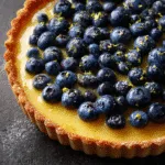 Stunning Blueberry Lemon Tart