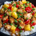 Sweet and Savory Pineapple Chicken and Rice Recipe | Rice recipes, Pineapple chicken, Chicken