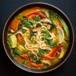 Thai Vegetable Noodle Soup