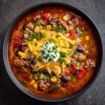 The BEST Taco Soup