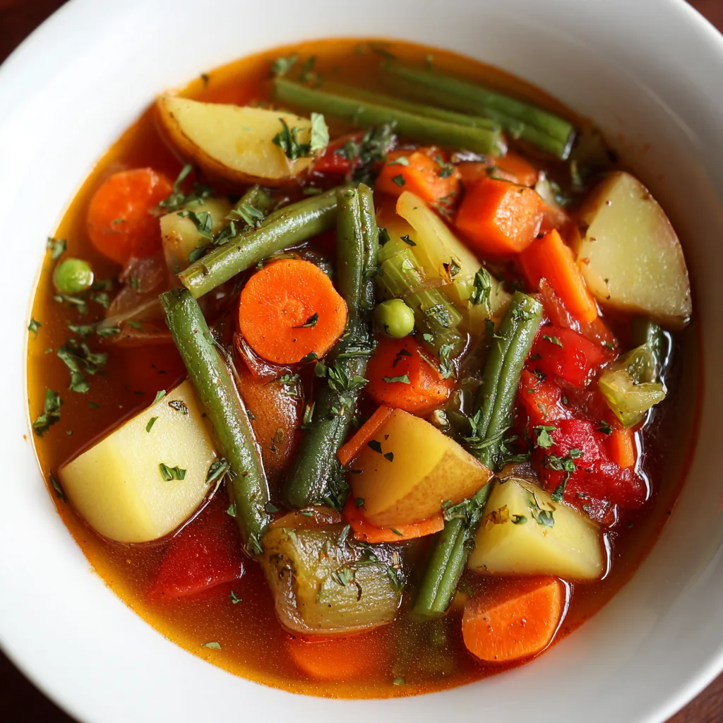 Vegetable Soup Recipe (Seriously the Best!)