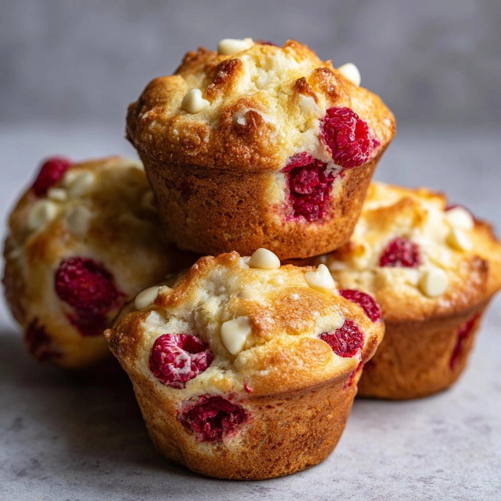 White Chocolate Raspberry Muffins