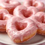 Air Fryer Heart-Shaped Donuts (Glazed Pink) You'll Love! 3 Air Fryer Heart-Shaped Donuts (Glazed Pink)