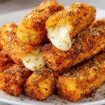 Air Fryer Mozzarella Sticks (Homemade & Crispy)