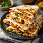 Black Bean and Corn Quesadillas (Kid-Friendly)