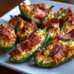 Cheesy Bacon Jalapeño Poppers (Keto Snack Bites)