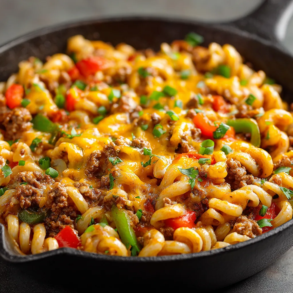 Cheesy One-Pot Taco Pasta: Simplify Dinner Tonight! 2 Cheesy One-Pot Taco Pasta