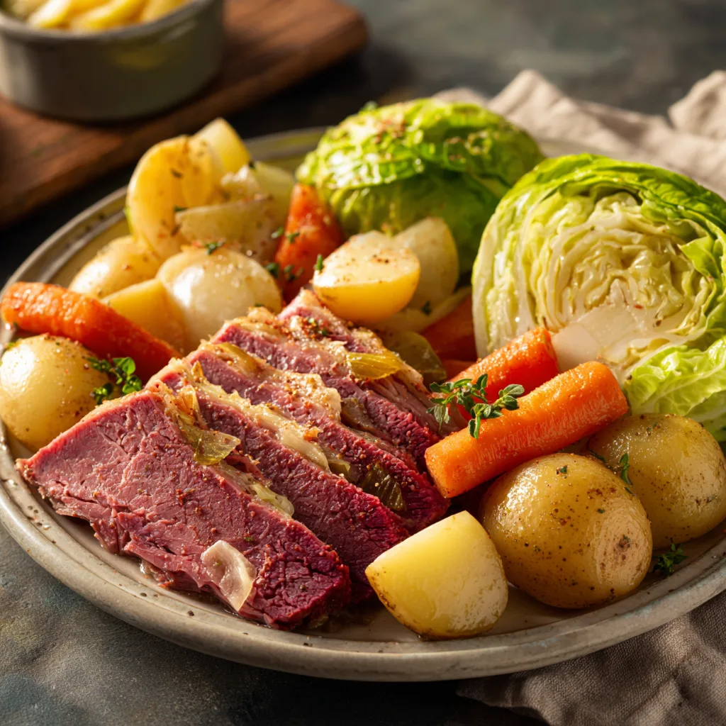 Classic Corned Beef and Cabbage (St. Patrick's Day Feast)