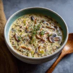 Creamy Wild Rice and Mushroom Soup: A Cozy Delight! 3 Creamy Wild Rice and Mushroom Soup