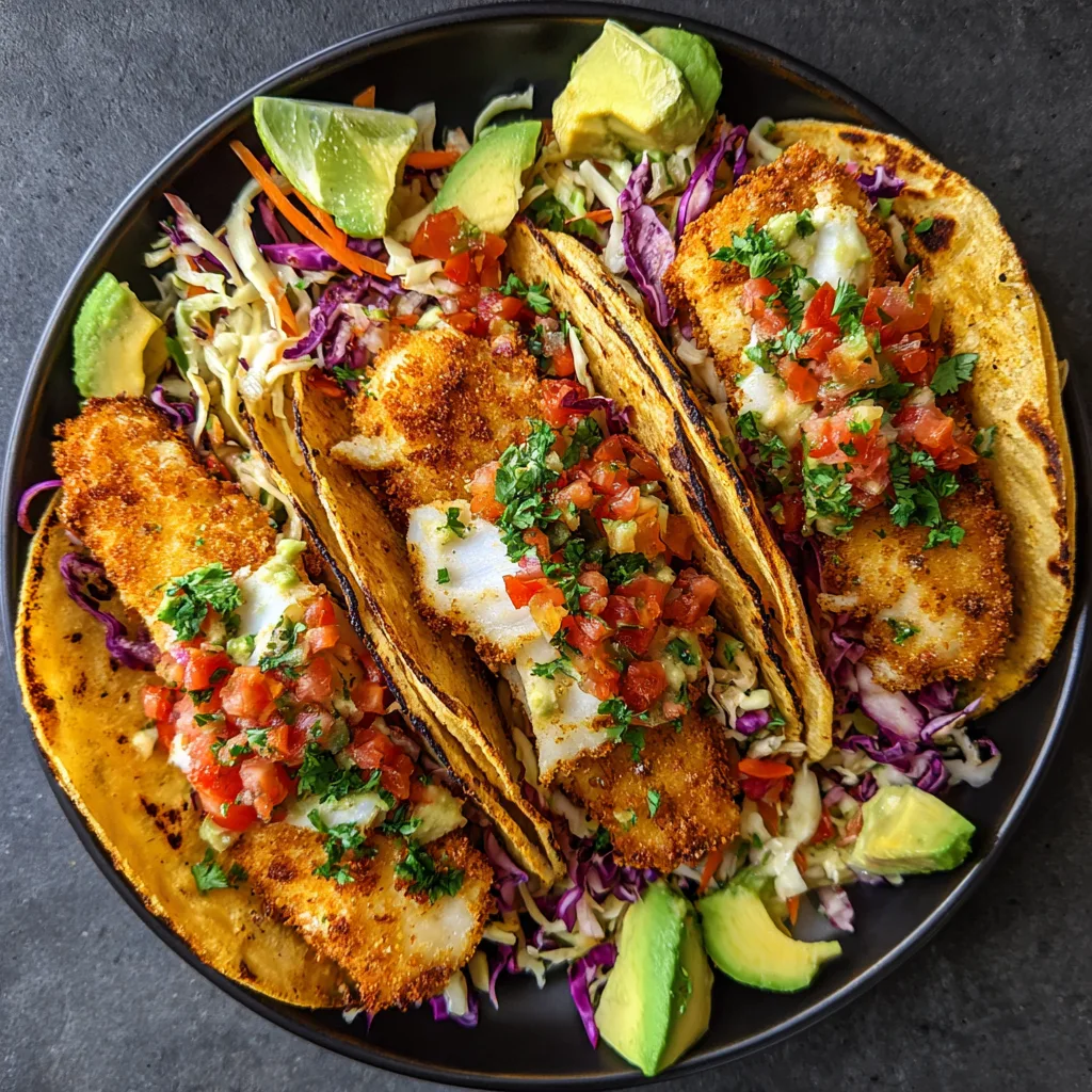 Crispy Air Fryer Fish Tacos with Slaw That Wow Your Taste Buds! 2 Crispy Air Fryer Fish Tacos with Slaw