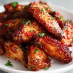 Crispy Baked Honey-Sriracha Chicken Wings You'll Love! 3 Crispy Baked Honey-Sriracha Chicken Wings