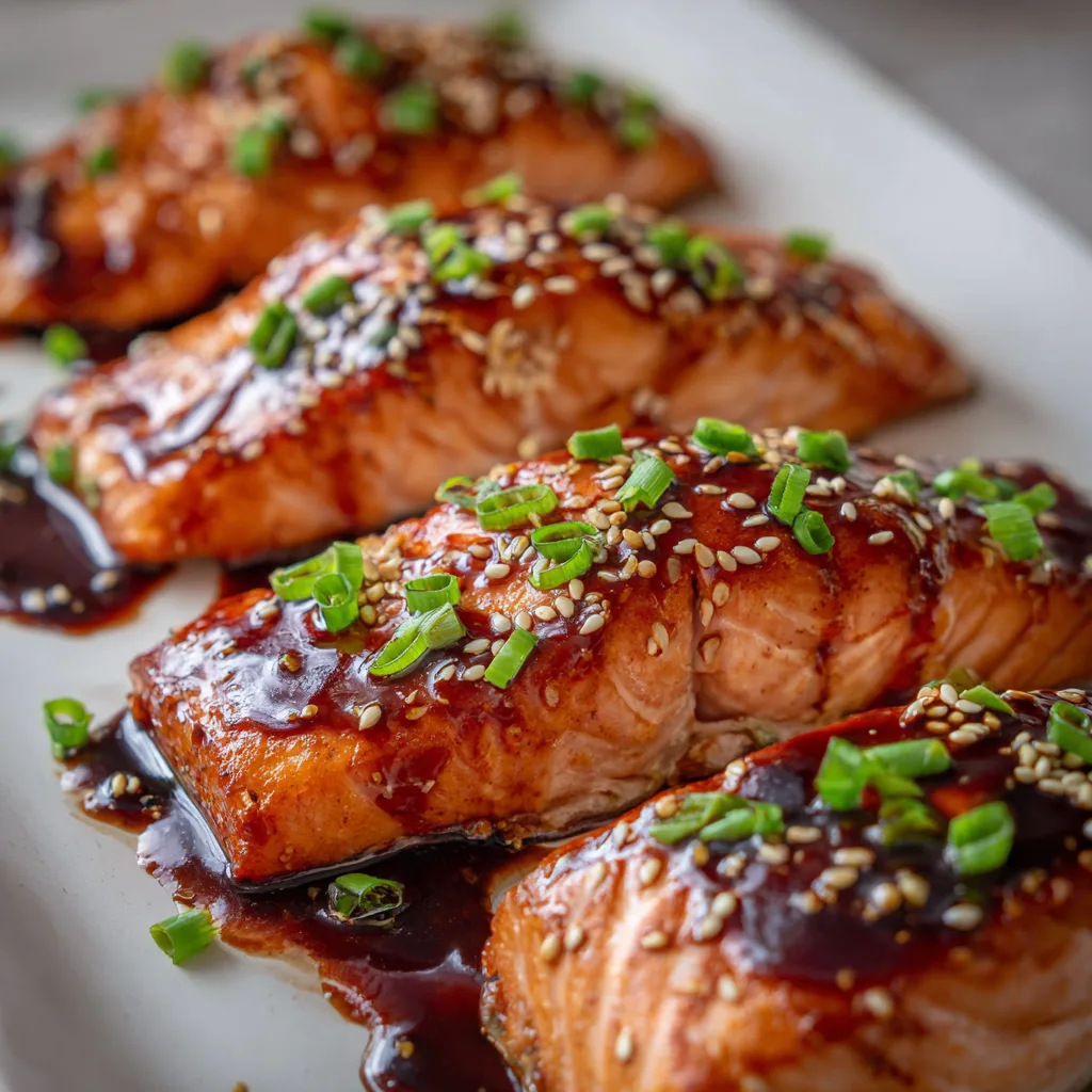 Easy Baked Teriyaki Salmon