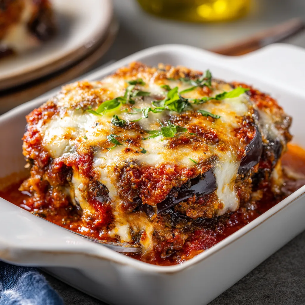 Eggplant Parmesan Casserole (Meatless Comfort Food)