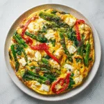 Feta and Spring Vegetable Frittata: A Fresh Delight! 3 Feta and Spring Vegetable Frittata