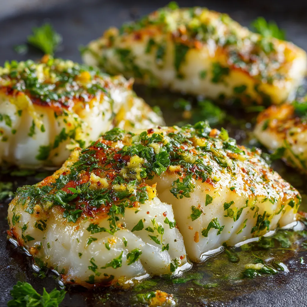 Garlic Butter Baked Cod (Easy Fish Dinner)