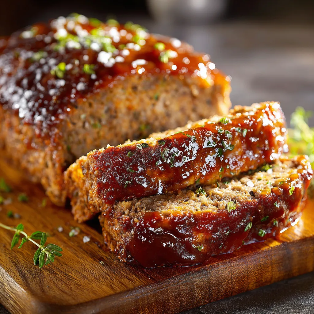 Grandma’s Glazed Meatloaf