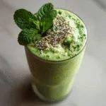 Green Shamrock Smoothie (Healthy Breakfast)