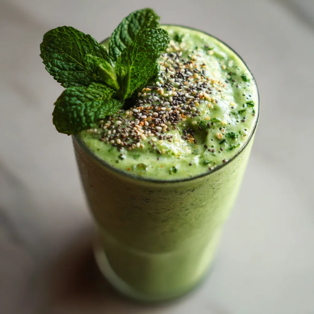 Green Shamrock Smoothie (Healthy Breakfast)