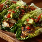 Grilled Chicken Lettuce Wrap Tacos for a Fresh Twist! 3 Grilled Chicken Lettuce Wrap Tacos