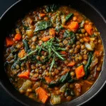 Hearty Lentil Vegetable Soup (Vegan) Boosts Your Health! 3 Hearty Lentil Vegetable Soup (Vegan)