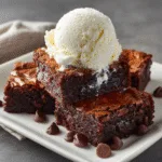 Homemade Fudgy Brownies à la Mode: Indulge in Bliss! 3 Homemade Fudgy Brownies à la Mode
