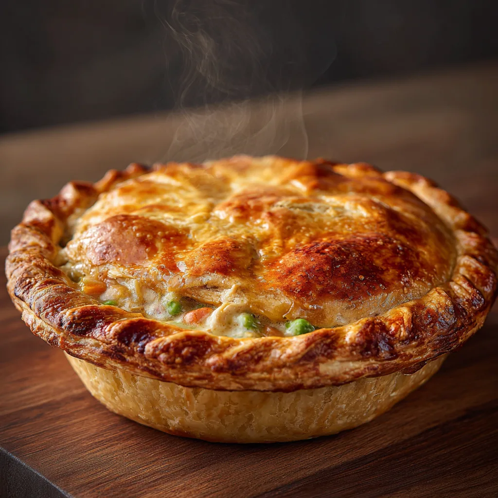 Homestyle Chicken Pot Pie with Flaky Crust: A Comforting Delight! 2 Homestyle Chicken Pot Pie with Flaky Crust