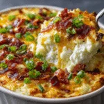 Loaded Mashed Potato Casserole: A Comfort Food Delight! 3 Loaded Mashed Potato Casserole