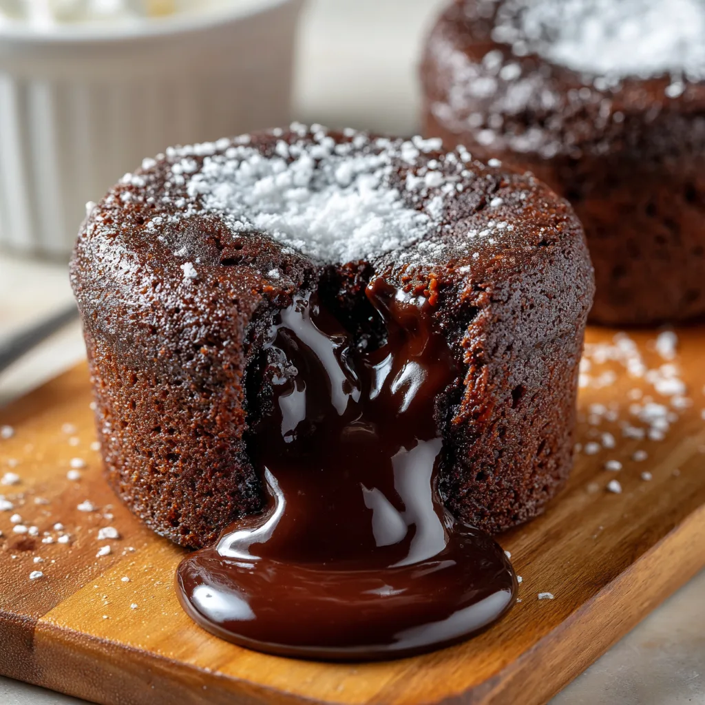 Molten Chocolate Lava Cakes for Two
