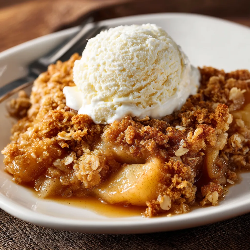 Old-Fashioned Apple Crisp with Oat Topping Recipe Awaits! 2 Old-Fashioned Apple Crisp with Oat Topping