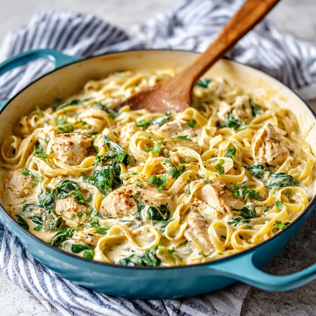 One-Pot Creamy Chicken and Noodles