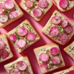 Radish and Herb Butter Tea Sandwiches: A Tasty Delight! 3 Radish and Herb Butter Tea Sandwiches