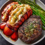 Romantic Surf-and-Turf Steak Dinner for Two Awaits You! 3 Romantic Surf-and-Turf Steak Dinner for Two