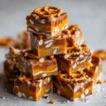 Salted Caramel Pretzel Fudge: Indulge in Sweet Bliss! 3 Salted Caramel Pretzel Fudge