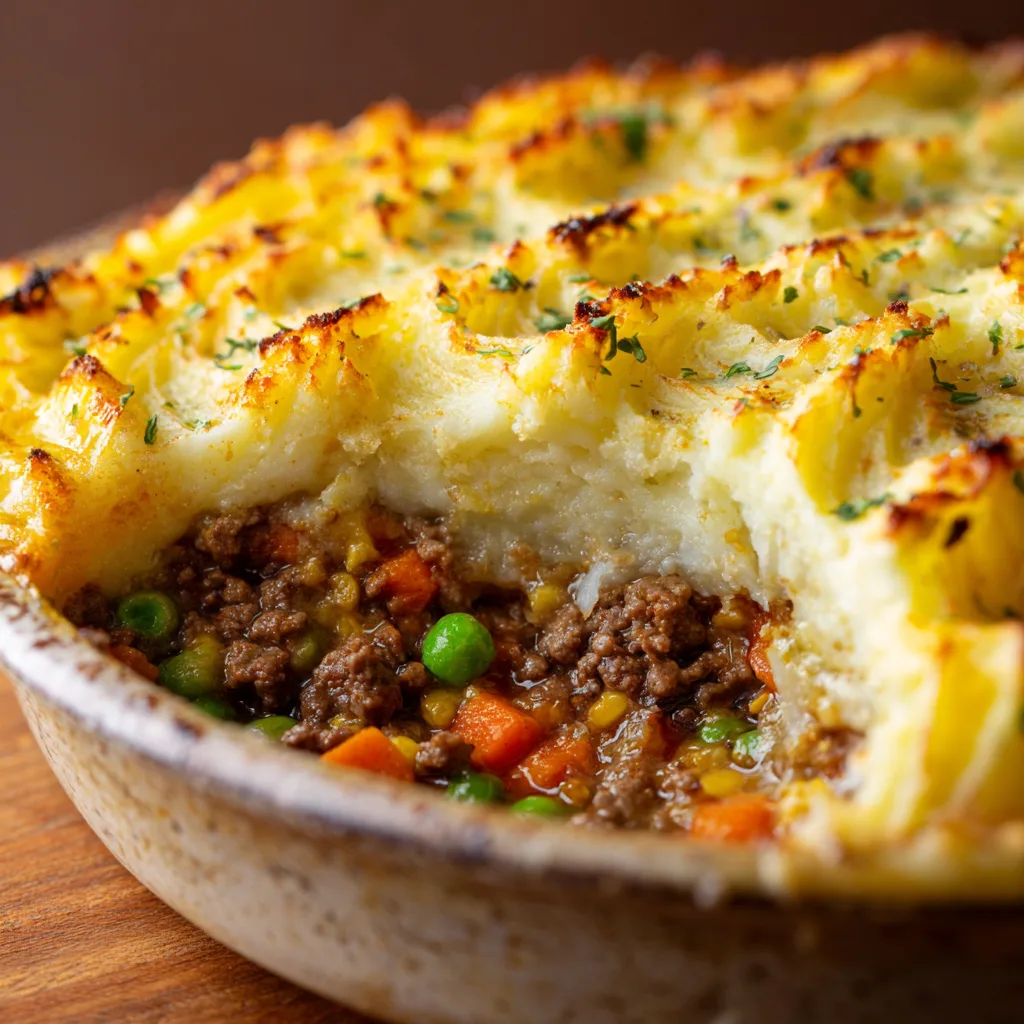 Shepherd’s Pie with Cauliflower Mash (Low-Carb Twist)