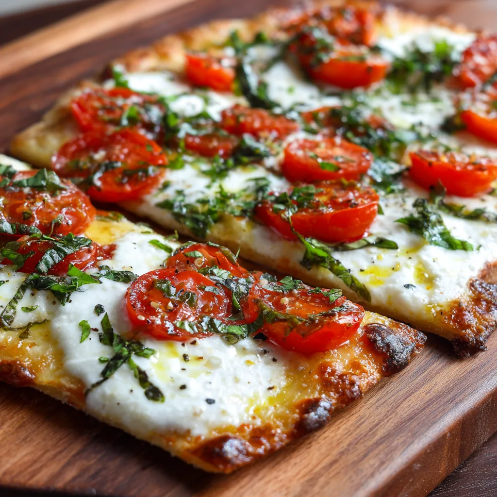 Simple Margherita Flatbread Pizza that Everyone Loves! 2 Simple Margherita Flatbread Pizza