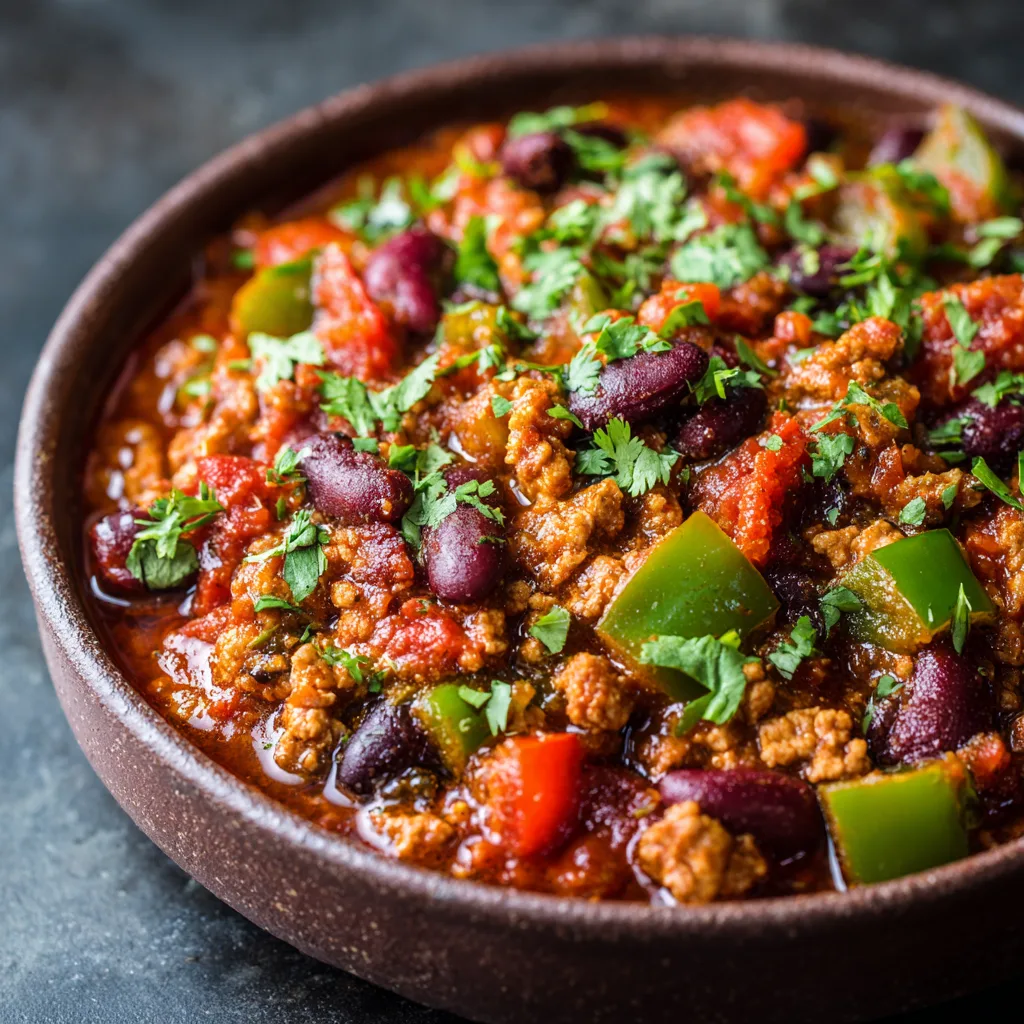 Skinny Slow Cooker Turkey Chili: A Healthy Delight! 2 Skinny Slow Cooker Turkey Chili