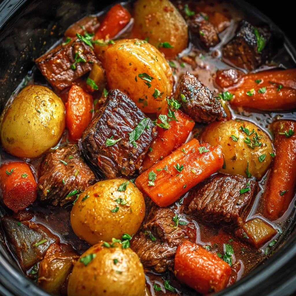 Slow Cooker Beef Stew: A Classic Comfort Recipe to Try! 2 Slow Cooker Beef Stew (Classic Comfort)