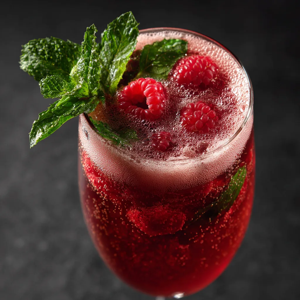 Sparkling Love Potion Cocktail: Discover the Ultimate Refreshment! 2 Sparkling Love Potion Cocktail (Raspberry Champagne Spritz)