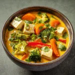 Thai Coconut Curry with Tofu and Vegetables