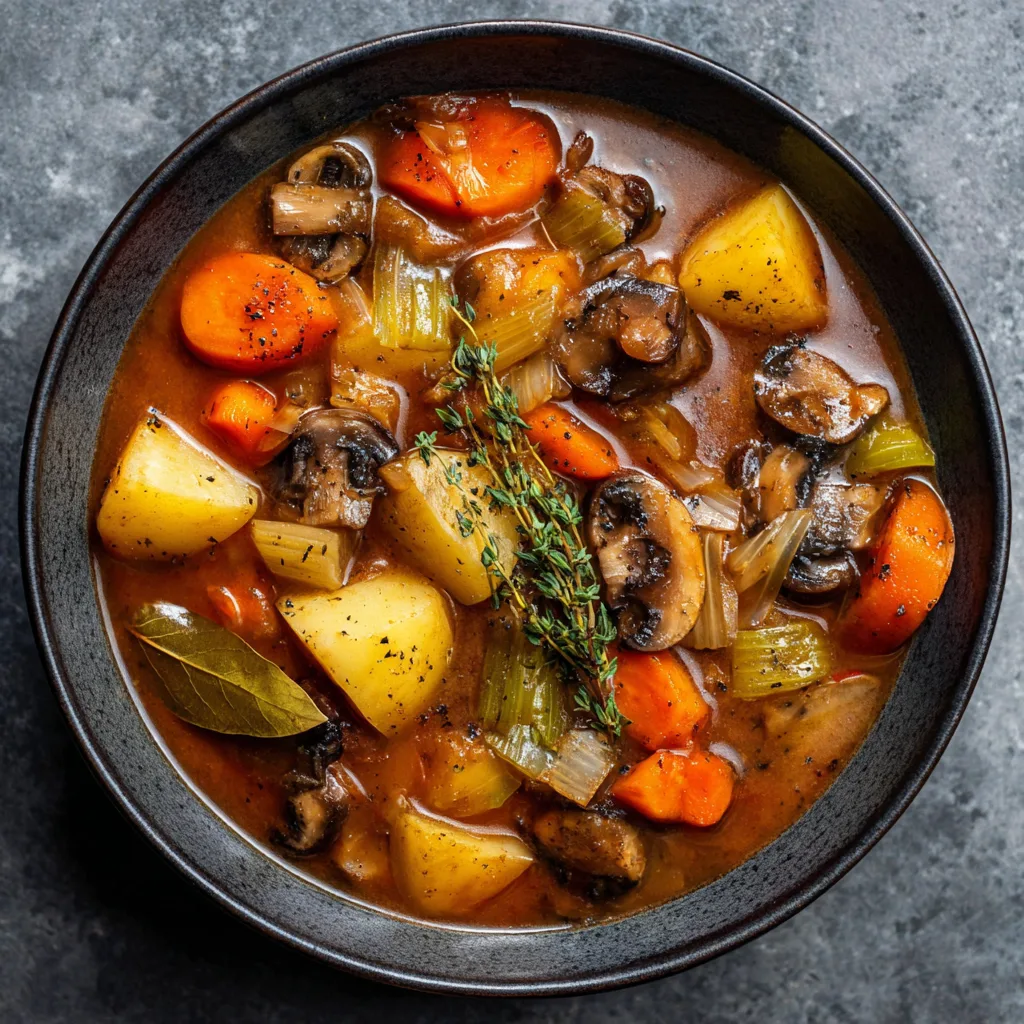 Vegan Irish Stew with Mushrooms: A Flavorful Twist! 2 Vegan Irish Stew with Mushrooms