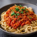 Vegan Lentil Bolognese: Enjoy Plant-Based Pasta Delight! 3 Vegan Lentil Bolognese (Plant-Based Pasta Night)