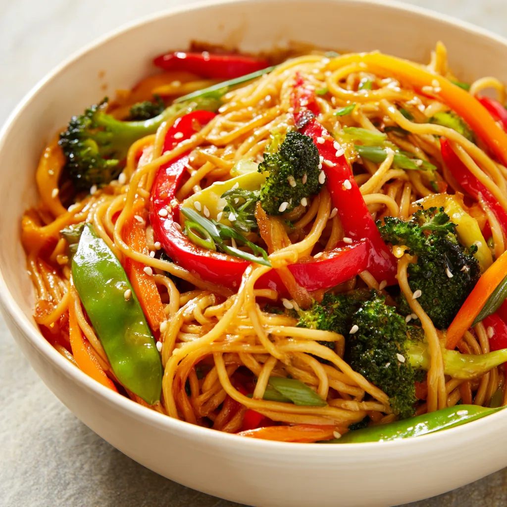 Weeknight Vegetable Stir-Fry Noodles