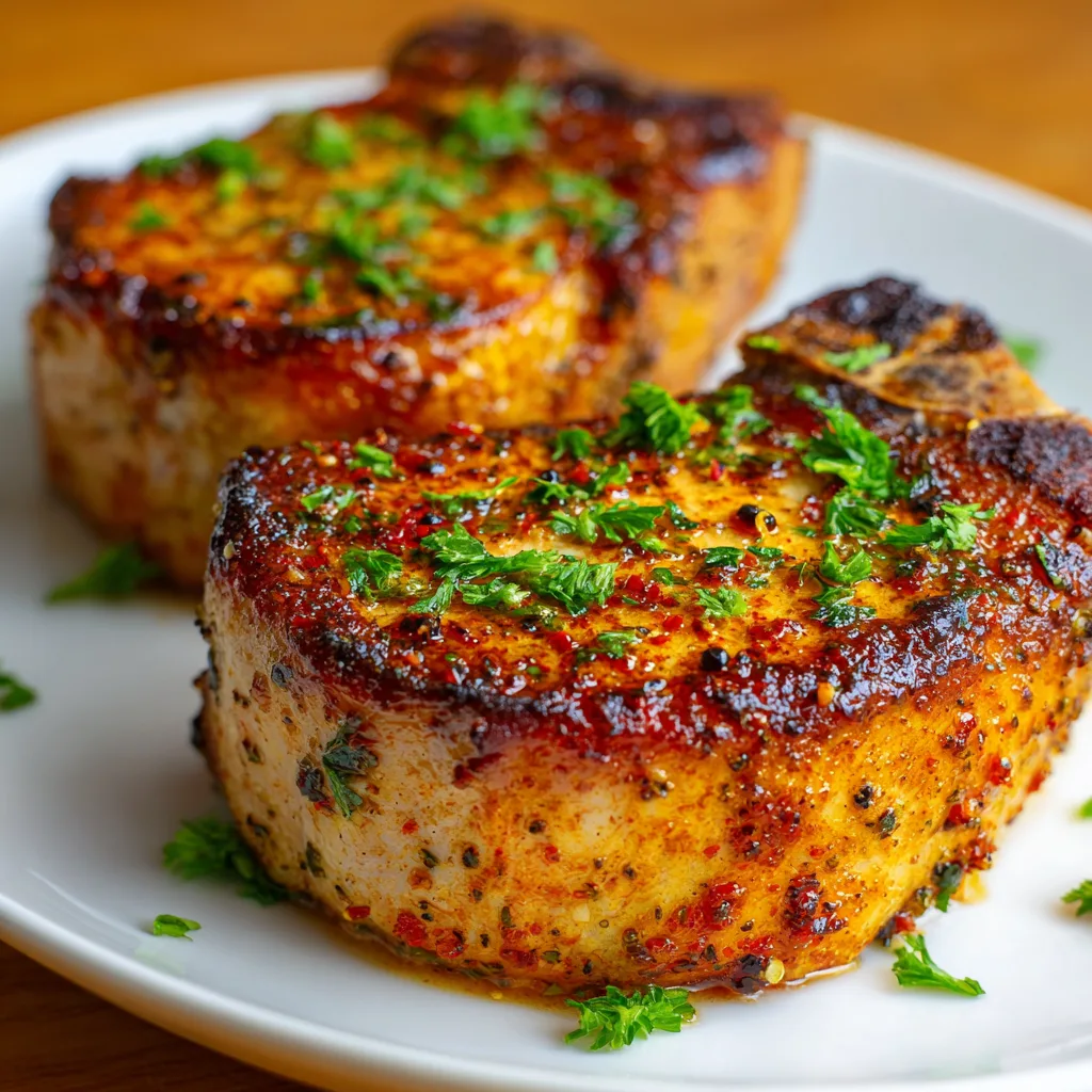 12-Minute Air Fryer Pork Chops: Juicy, Tender, and Perfectly Seasoned