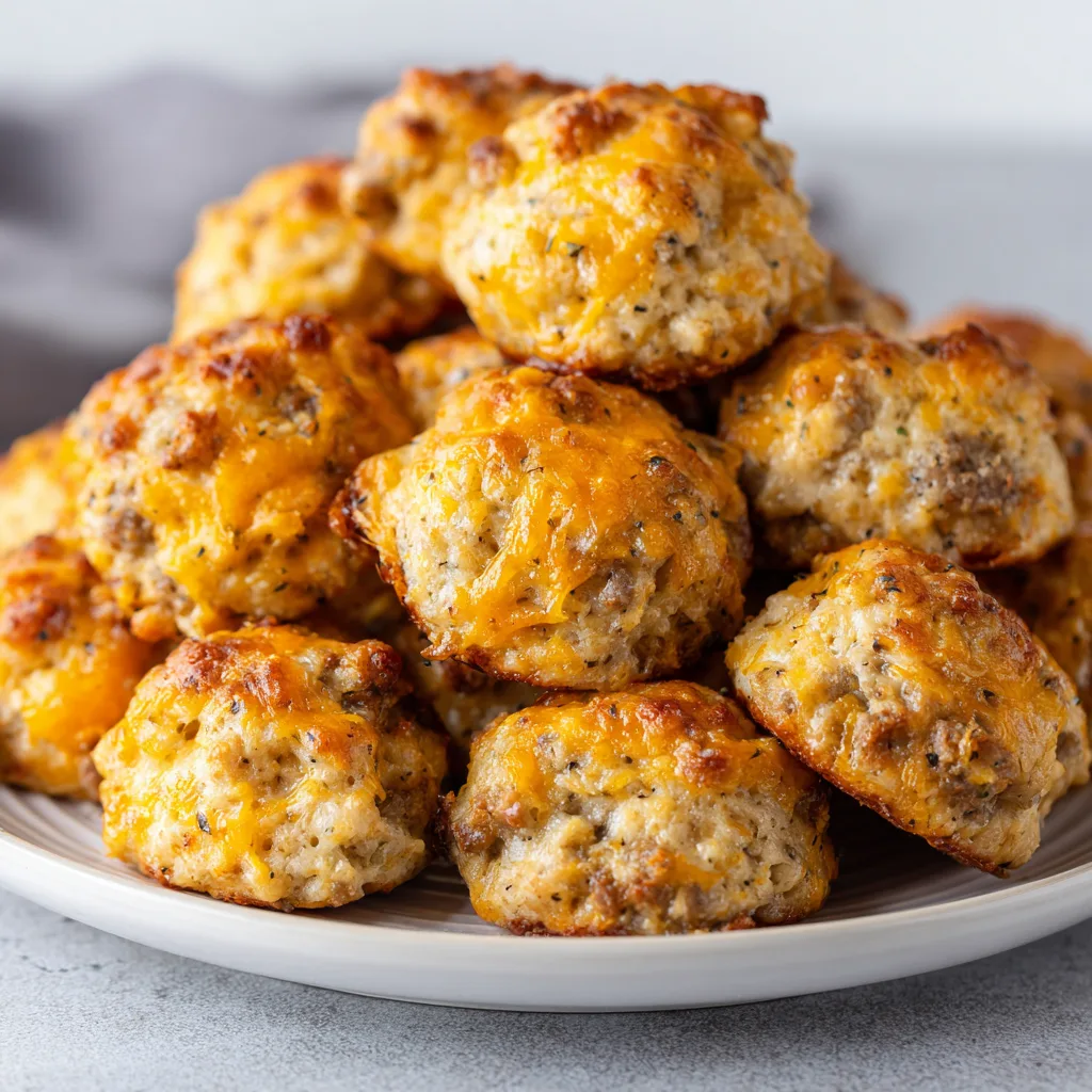 3-Ingredient Bisquick Sausage Balls: Your Perfect Party Treat! 2 3-Ingredient Bisquick Sausage Balls: A Classic Southern Party Staple