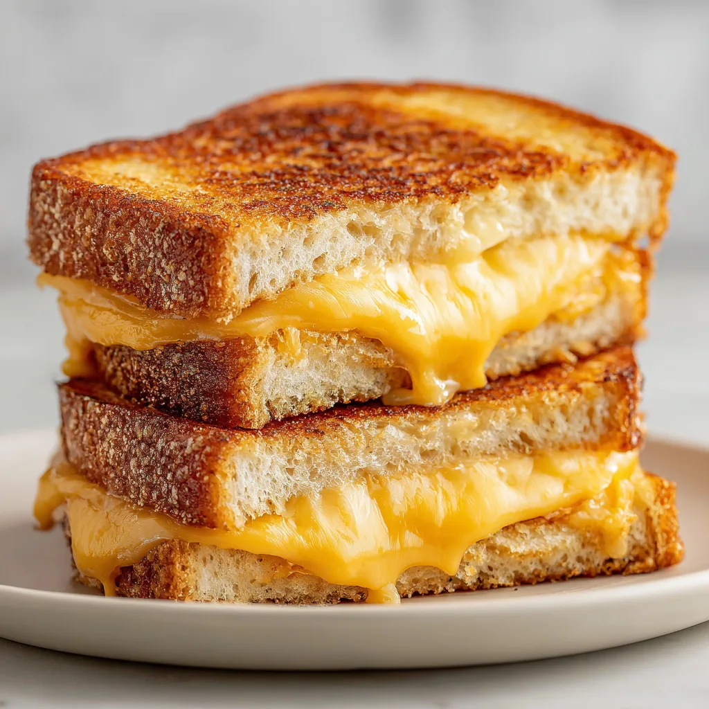 5-Minute Air Fryer Grilled Cheese: Decadent Gouda and Sharp Cheddar