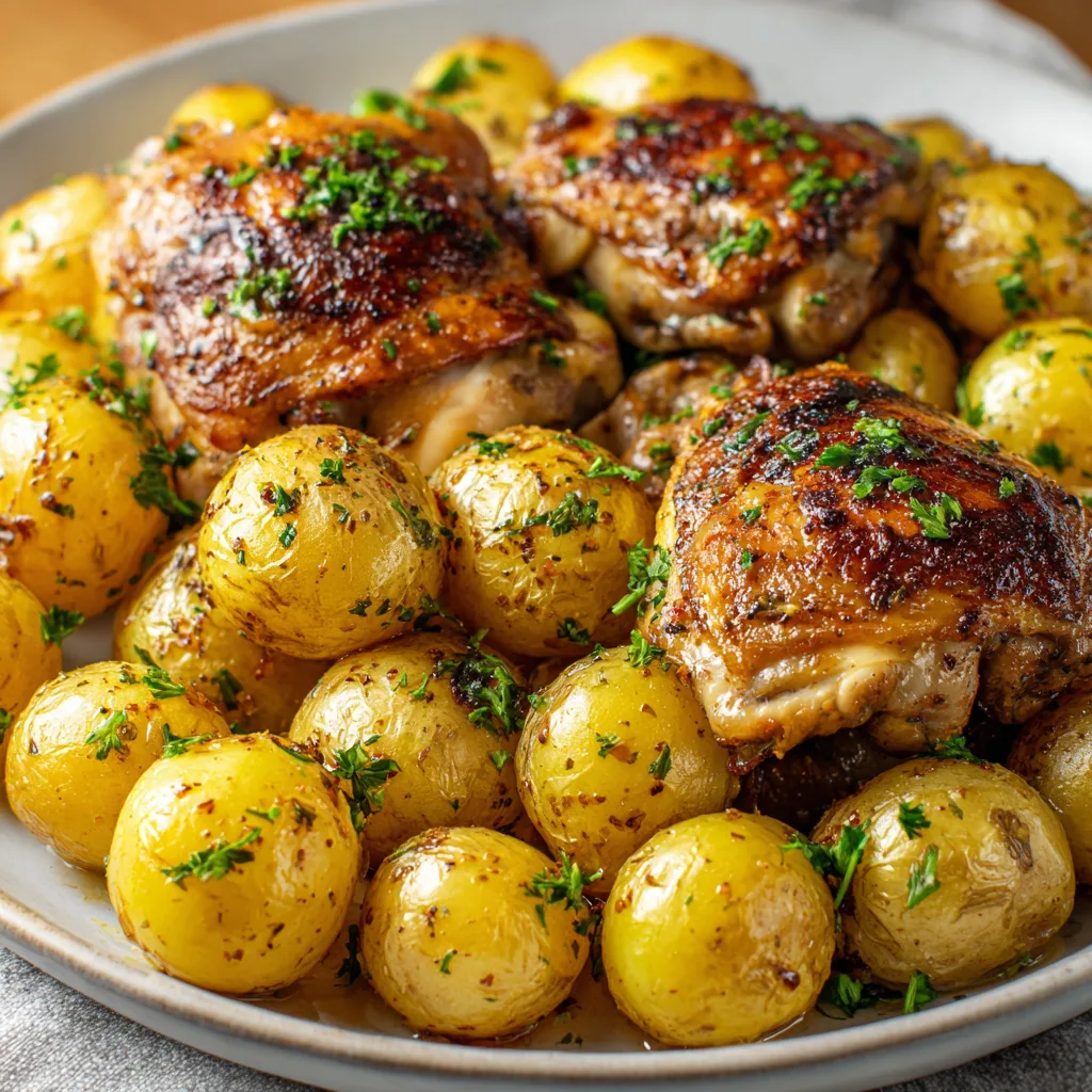 Air Fryer Chicken Thighs and Potatoes: Easy Dinner Hack! 2 Air Fryer Chicken Thighs and Potatoes: The $10 Family Dinner Hack