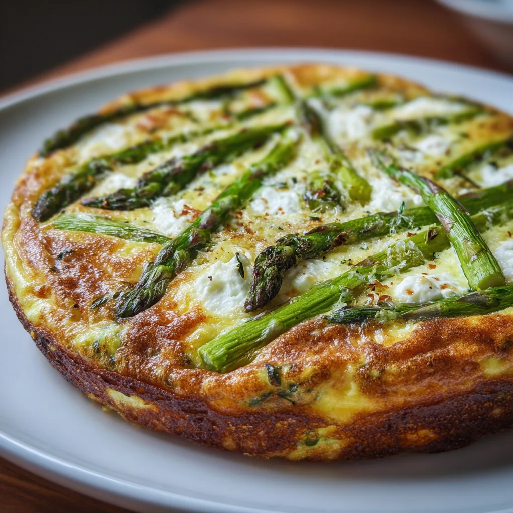 Asparagus and Goat Cheese Frittata: Save Food & Celebrate Easter! 2 Asparagus and Goat Cheese Frittata: A Low-Waste Easter Classic