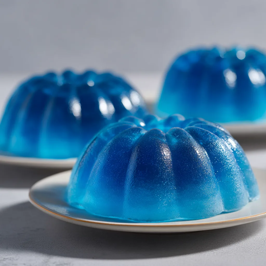Blue Spirulina Jelly Cakes: Discover the "Cool Blue" Trend! 2 Blue Spirulina Jelly Cakes: The Stunning "Cool Blue" Aesthetic Trend