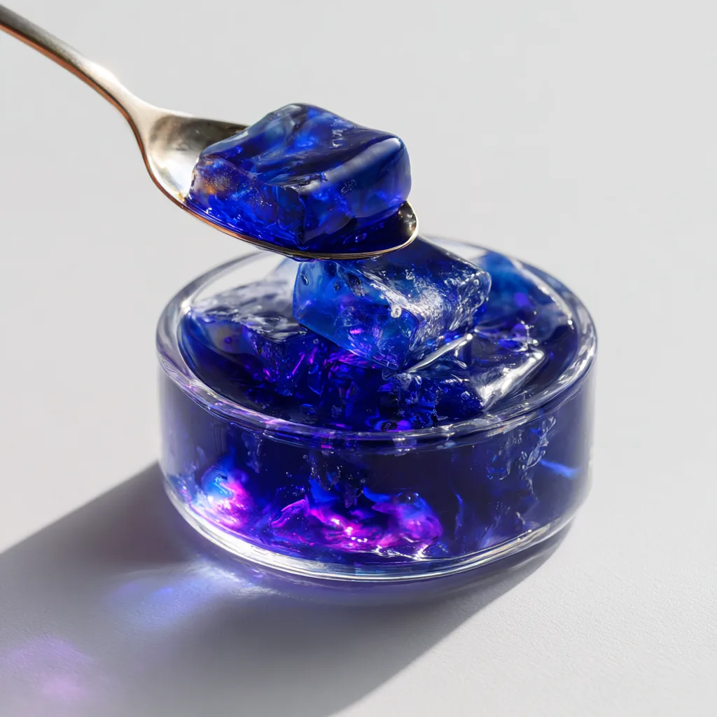 Butterfly Pea Flower Tea Jelly: The Color-Changing Magic Treat