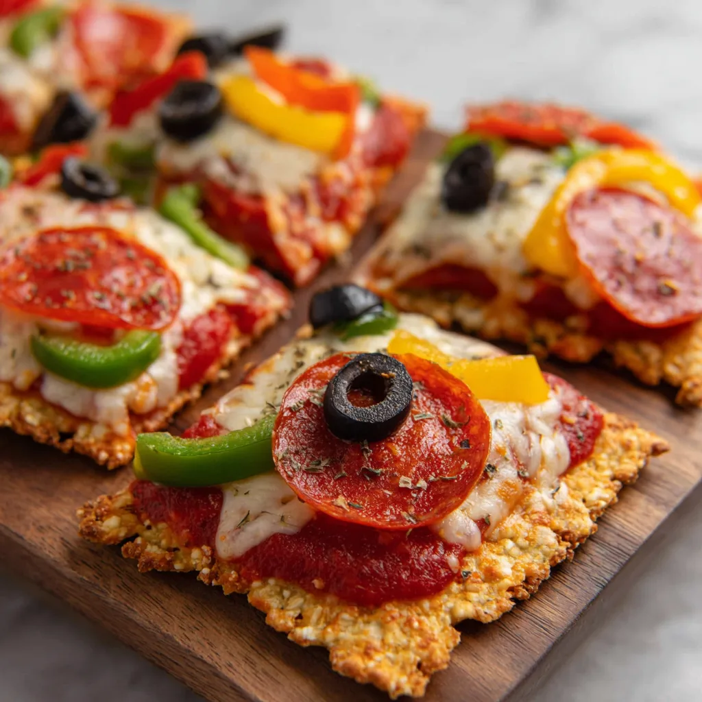 Crispy Air Fryer "Matzo Pizza" for a Fast Passover Lunch